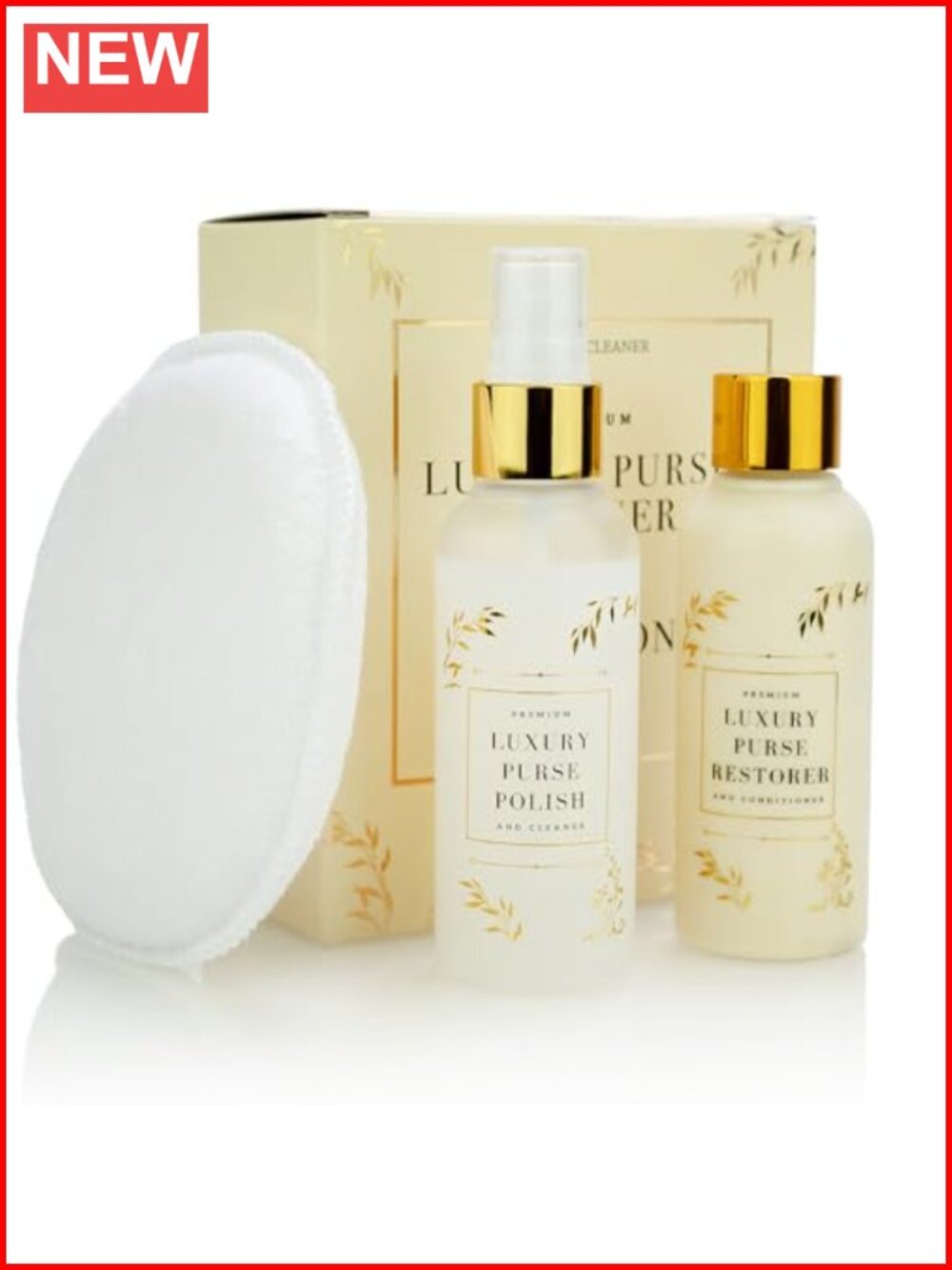 Leather Purse Cleaner & Conditioner 3-in-1 for Handbags & Designer Bags